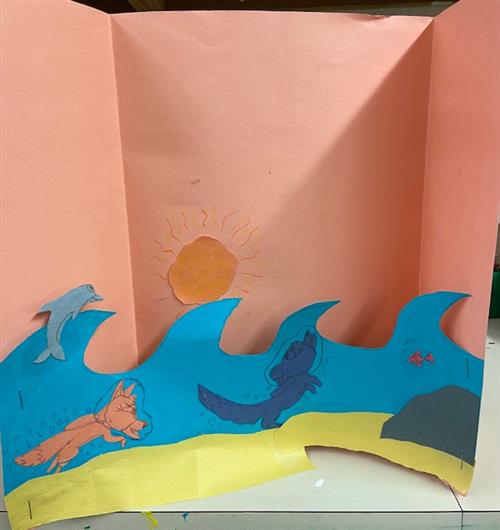 3rd Grade Pop-Out Landscape